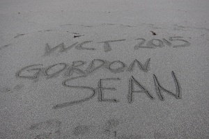 Sand Writing